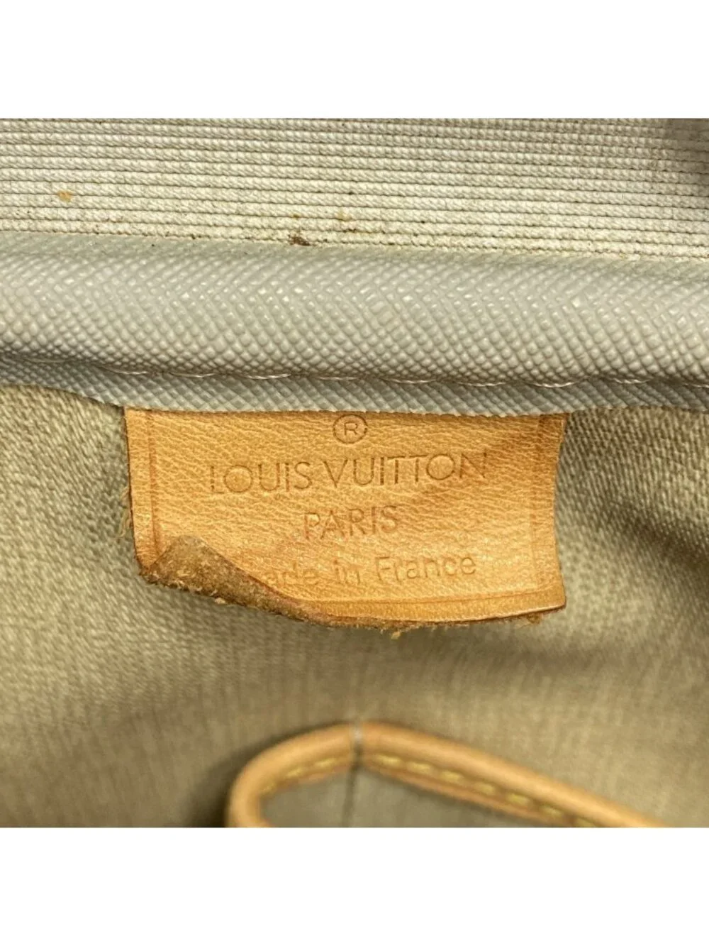Louis Vuitton Handbag Monogram Deauville Brown